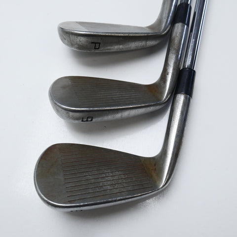 Used TaylorMade P7MC RAW Iron Set / 4 - PW / Stiff Flex