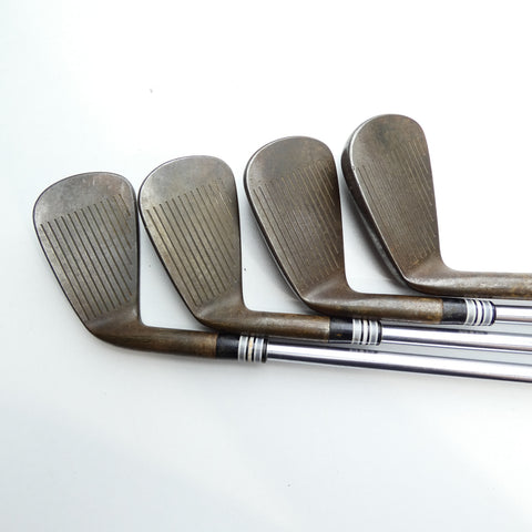 Used TaylorMade P7MC RAW Iron Set / 4 - PW / Stiff Flex