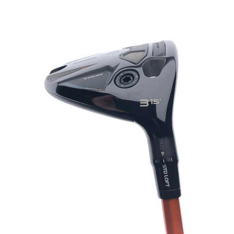 Used TaylorMade QI4D Tour 3 Fairway Wood / 15.0 Degrees / Tour AD DI 7 X-Stiff