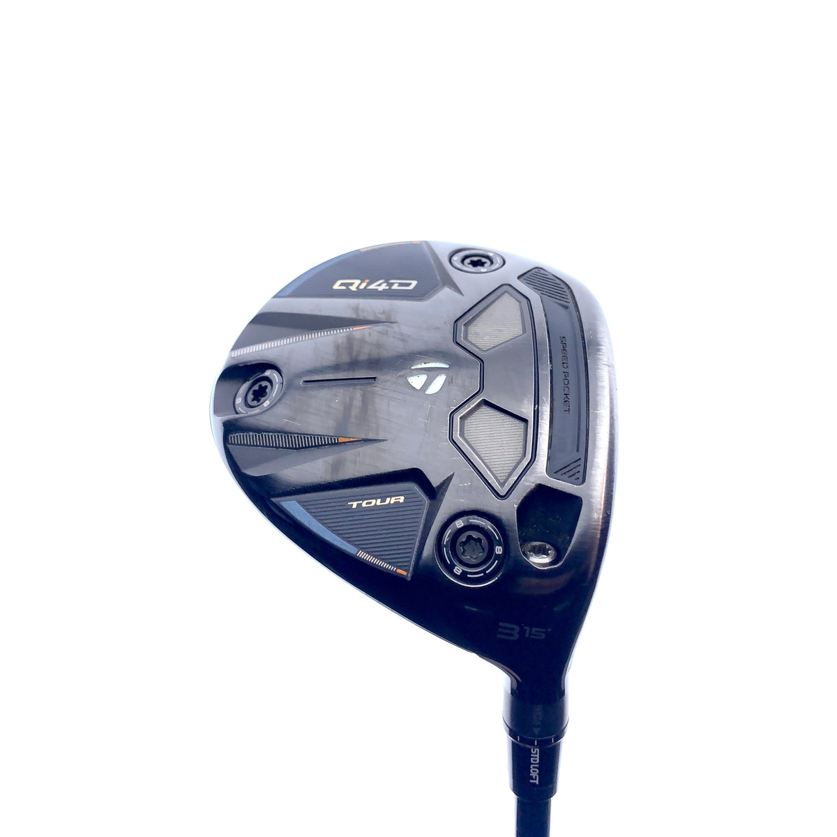 Used TaylorMade QI4D Tour 5 Fairway Wood / 18.0 Degrees / Stiff Flex