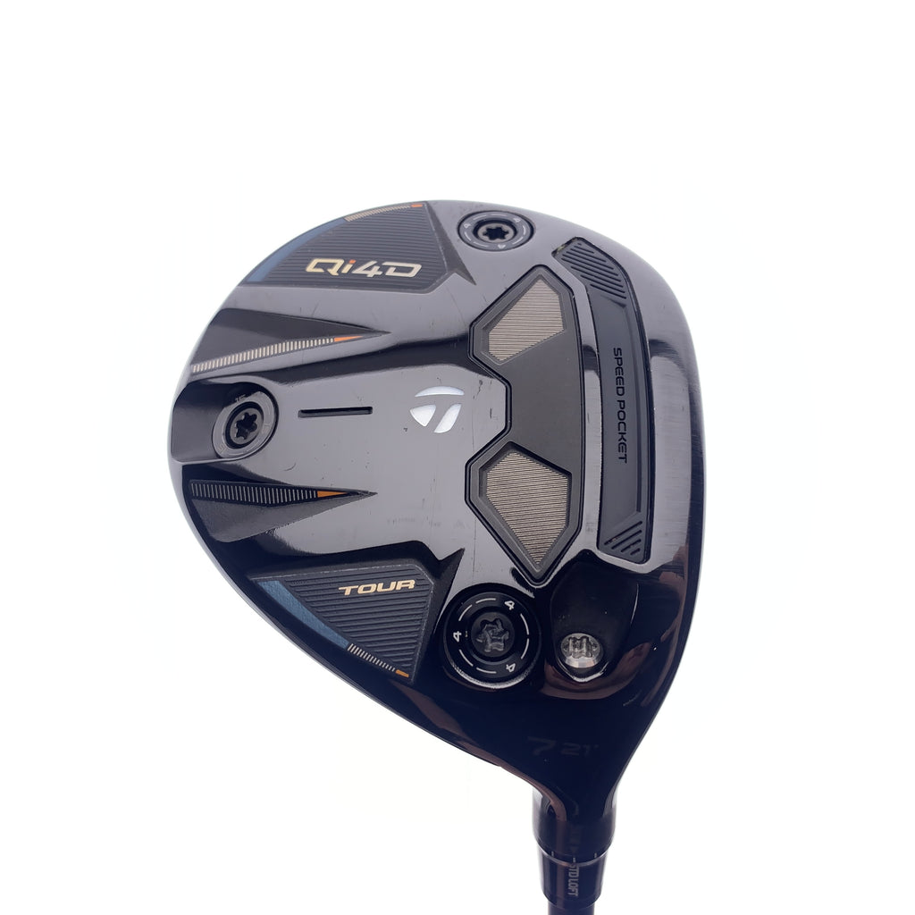 Used TaylorMade QI4D Tour 7 Fairway Wood / 21 Degrees / Stiff Flex