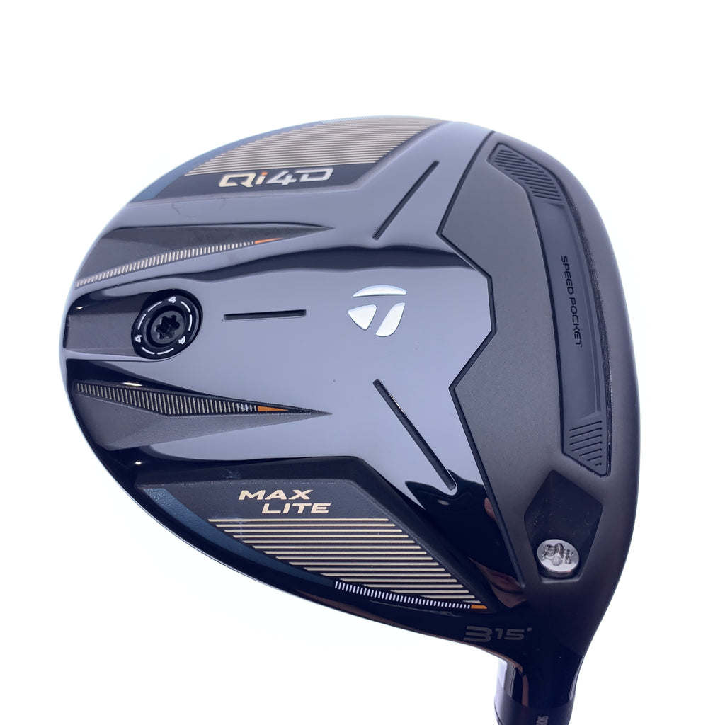 Used TaylorMade QI4d Max Lite 3 Fairway Wood / 15.0 Degrees / Regular Flex