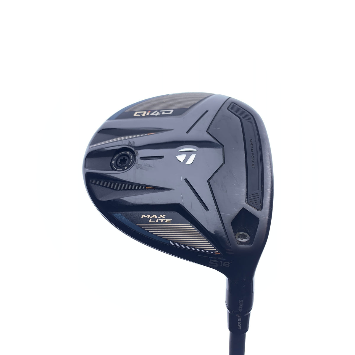 Used TaylorMade QI4d Max Lite 5 Fairway Wood / 18.0 Degrees / A Flex