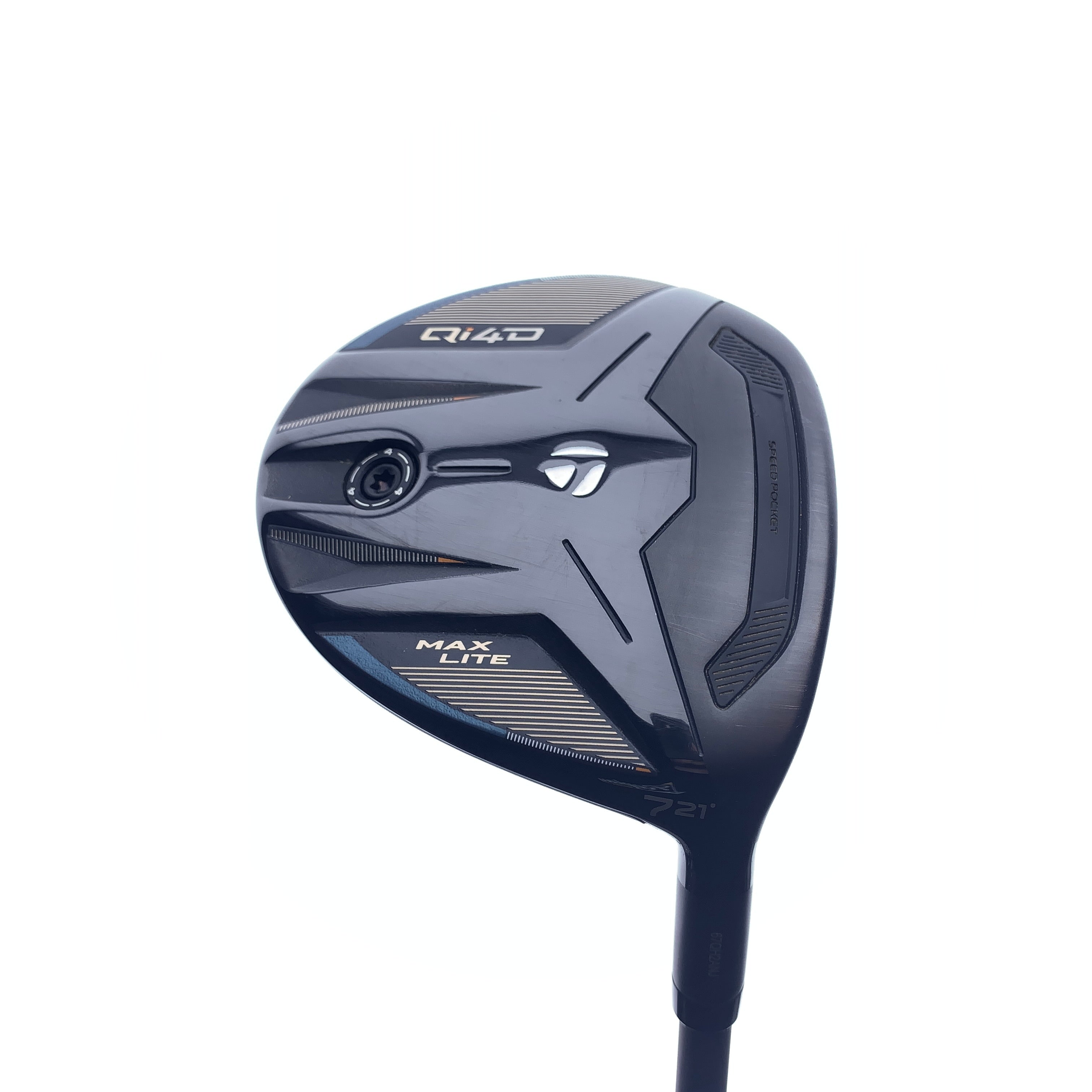 Used TaylorMade QI4d Max Lite 7 Fairway Wood / 21.0 Degrees / A Flex