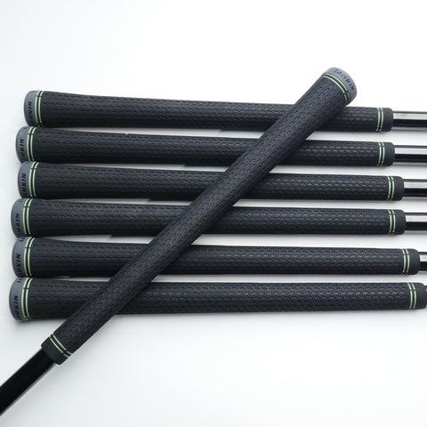 Used TaylorMade Qi Gunmetal Iron Set / 4 - PW / Stiff Flex