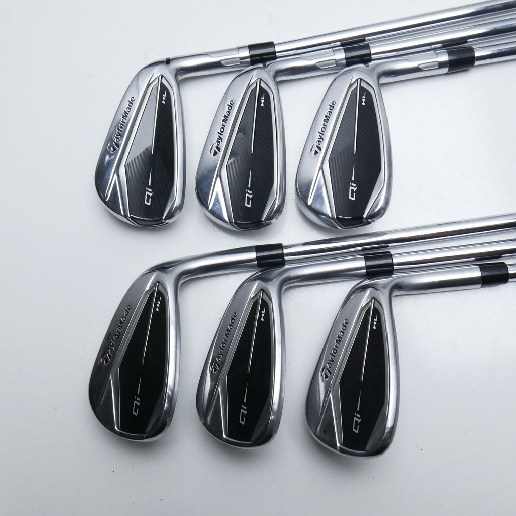 Used TaylorMade Qi HL Iron Set / 6 - PW + AW / Regular Flex