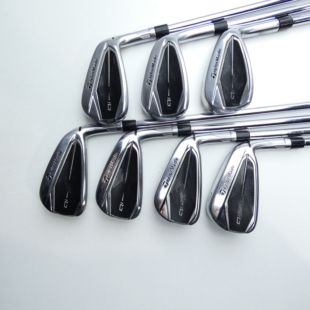 Used TaylorMade Qi Iron Set / 4 - PW / Regular Flex