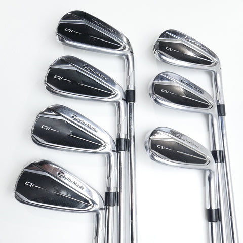 Used TaylorMade Qi Iron Set / 4 - PW / Stiff Flex