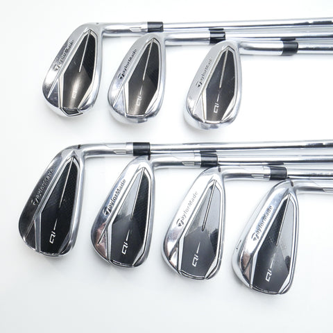 Used TaylorMade Qi Iron Set / 4 - PW / Stiff Flex