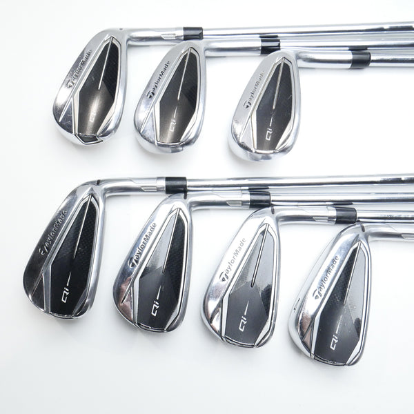 Used TaylorMade Qi Iron Set / 4 - PW / Stiff Flex