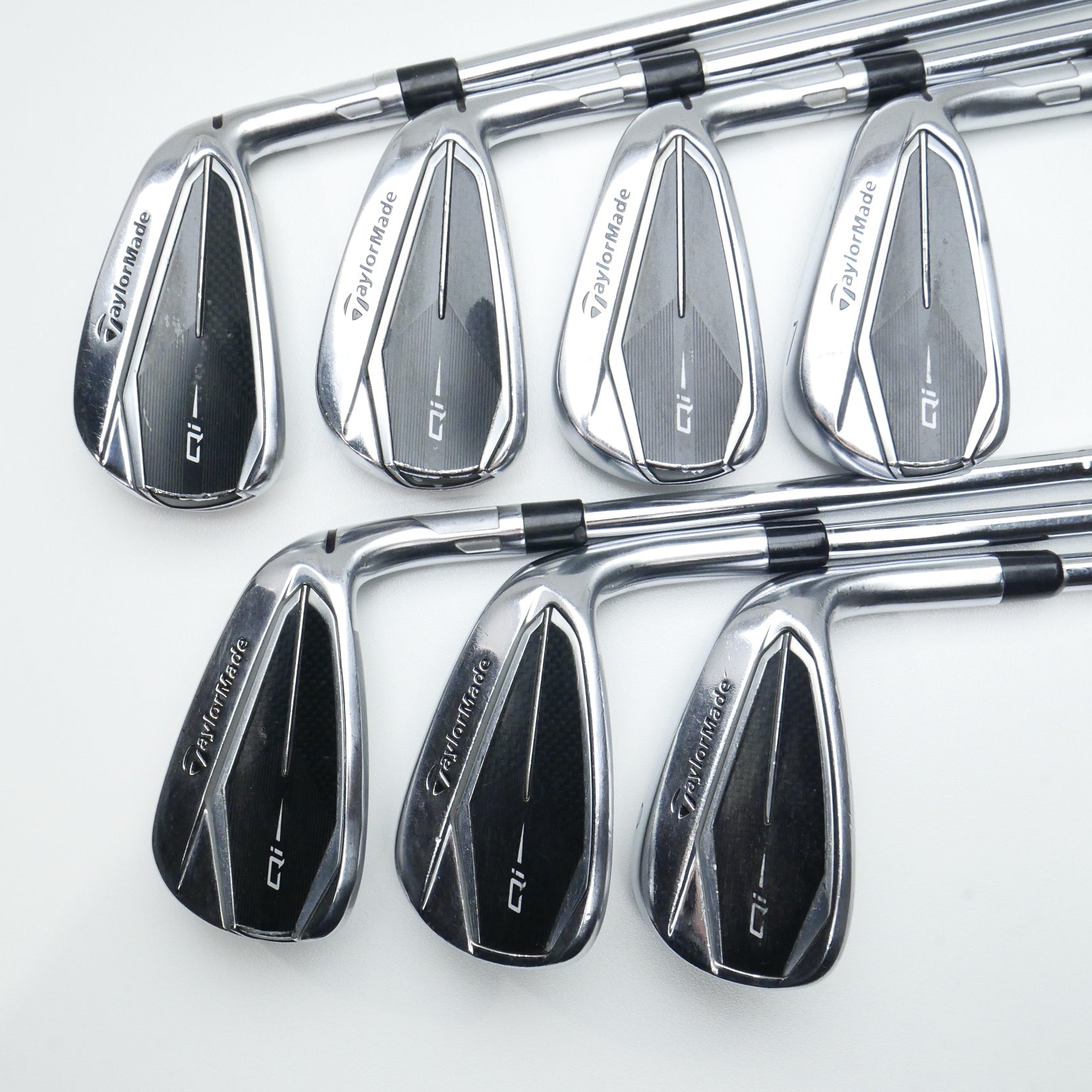 Used TaylorMade Qi Iron Set / 4 - PW / Stiff Flex