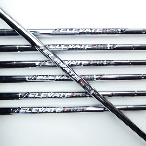 Used TaylorMade Qi Iron Set / 5 - PW + AW / Stiff Flex