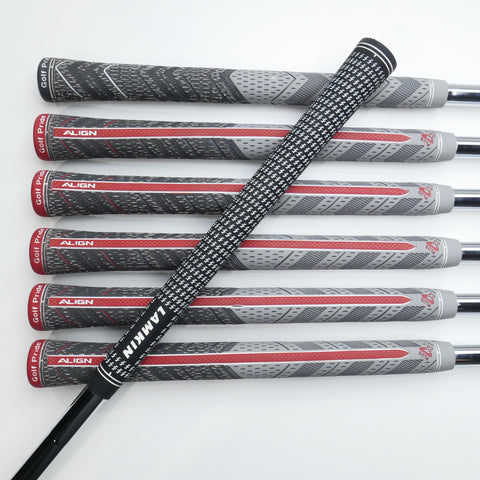 Used TaylorMade Qi Iron Set / 5 - PW + AW / Stiff Flex