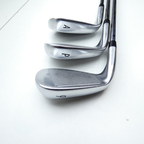 Used TaylorMade Qi Iron Set / 5 - PW + AW / Stiff Flex