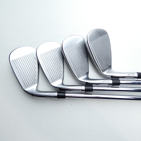 Used TaylorMade Qi Iron Set / 5 - PW + AW / Stiff Flex