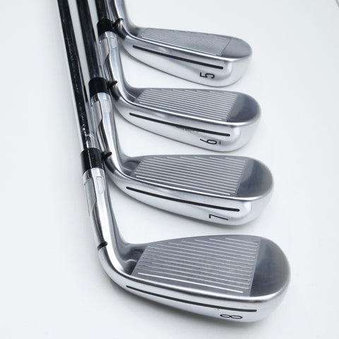 Used TaylorMade Qi Iron Set / 5 - SW / Regular Flex / Left-Handed