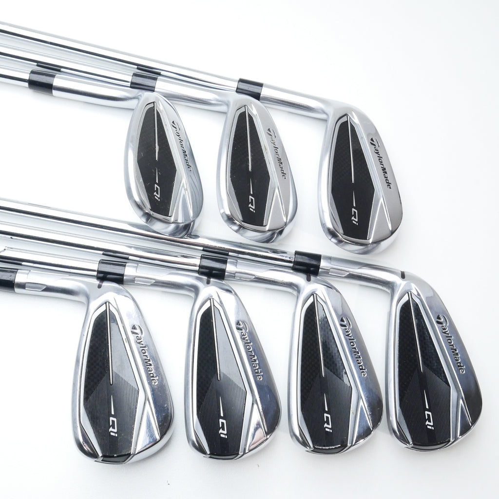 Used TaylorMade Qi Iron Set / 5 - SW / Regular Flex / Left-Handed