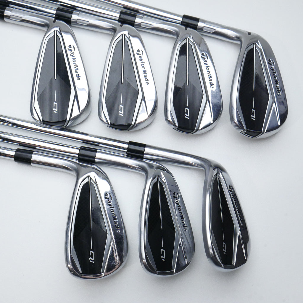Used TaylorMade Qi Iron Set / 5 - SW / Regular Flex / Left-Handed
