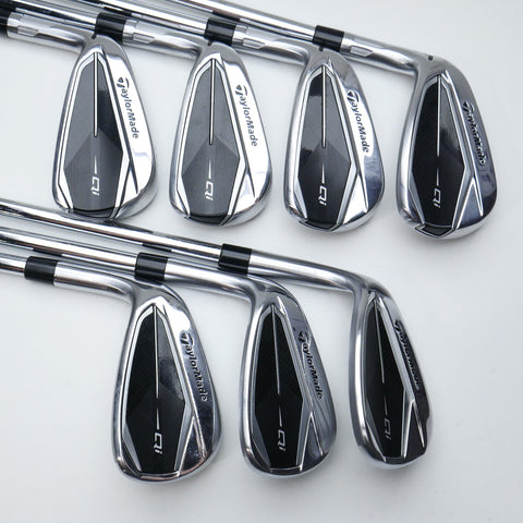 Used TaylorMade Qi Iron Set / 5 - SW / Regular Flex / Left-Handed
