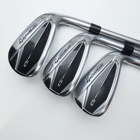 Used TaylorMade Qi Iron Set / 6 - PW + AW / A Flex