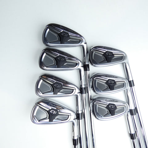Used TaylorMade Qi Max Iron Set / 5 - PW + AW / Regular Flex