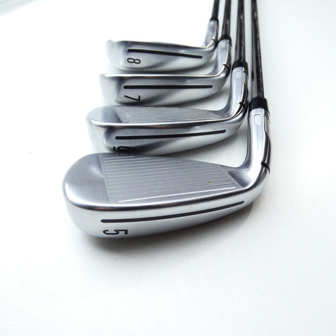 Used TaylorMade Qi Max Iron Set / 5 - PW + AW / Regular Flex