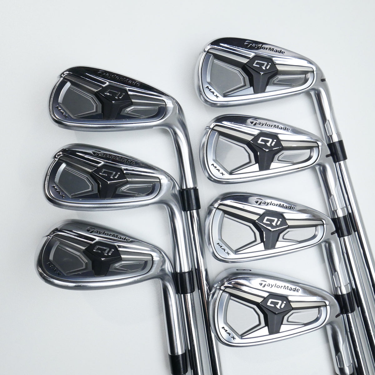 Used TaylorMade Qi Max Iron Set / 5 - SW / Regular Flex