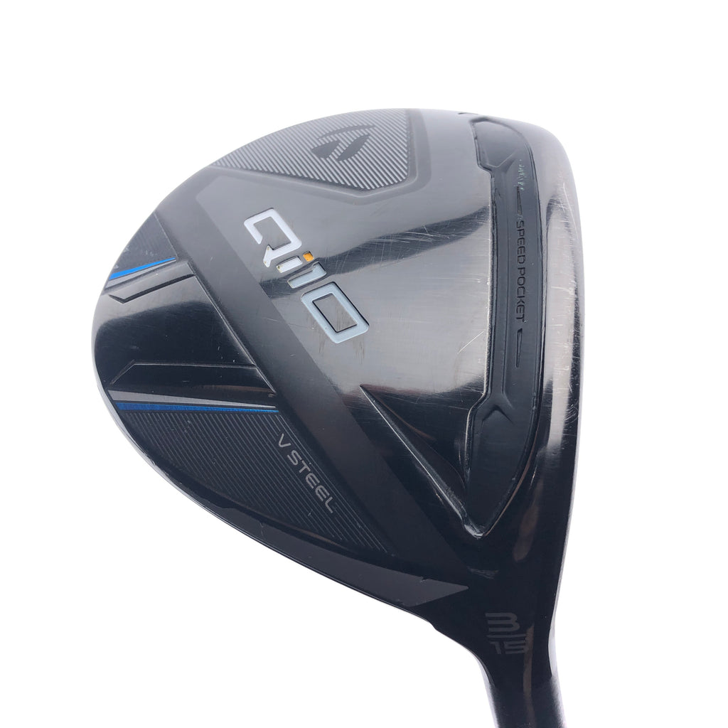 Used TaylorMade Qi10 3 Fairway Wood / 15 Degrees / Regular Flex