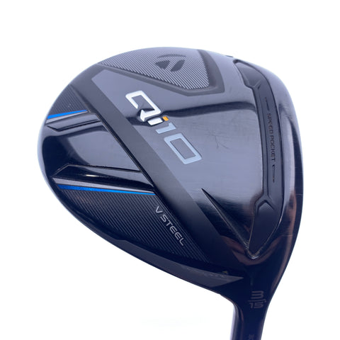 Used TaylorMade Qi10 3 Fairway Wood / 15 Degrees / Regular Flex