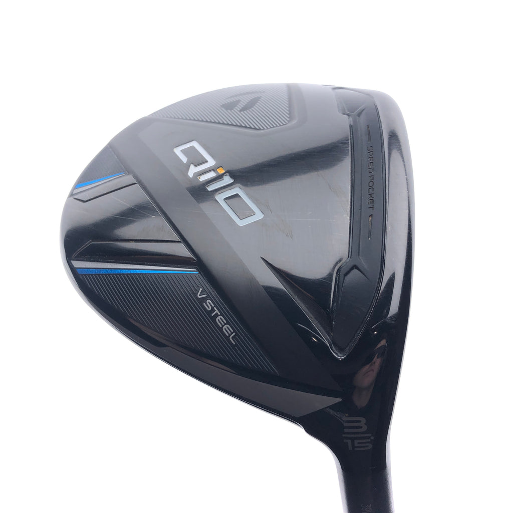 Used TaylorMade Qi10 3 Fairway Wood / 15 Degrees / Regular Flex