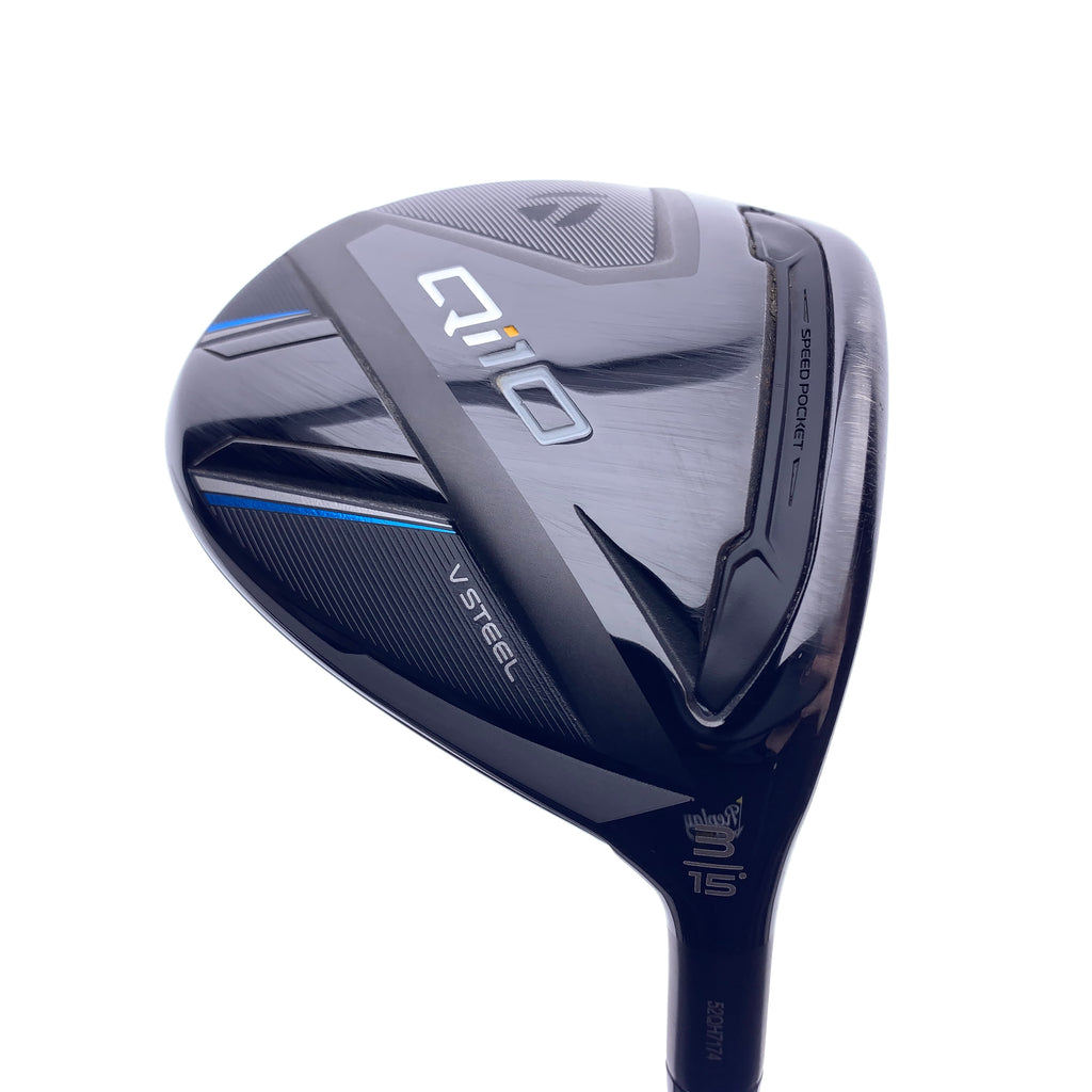 Used TaylorMade Qi10 3 Fairway Wood / 15 Degrees / Stiff Flex