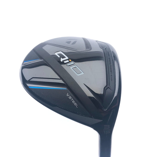 Used TaylorMade Qi10 3 Fairway Wood / 15 Degrees / Stiff Flex