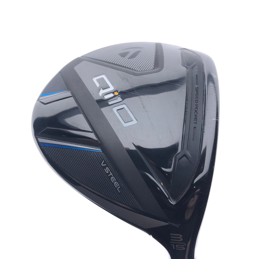 Used TaylorMade Qi10 3 Fairway Wood / 15 Degrees / Stiff Flex