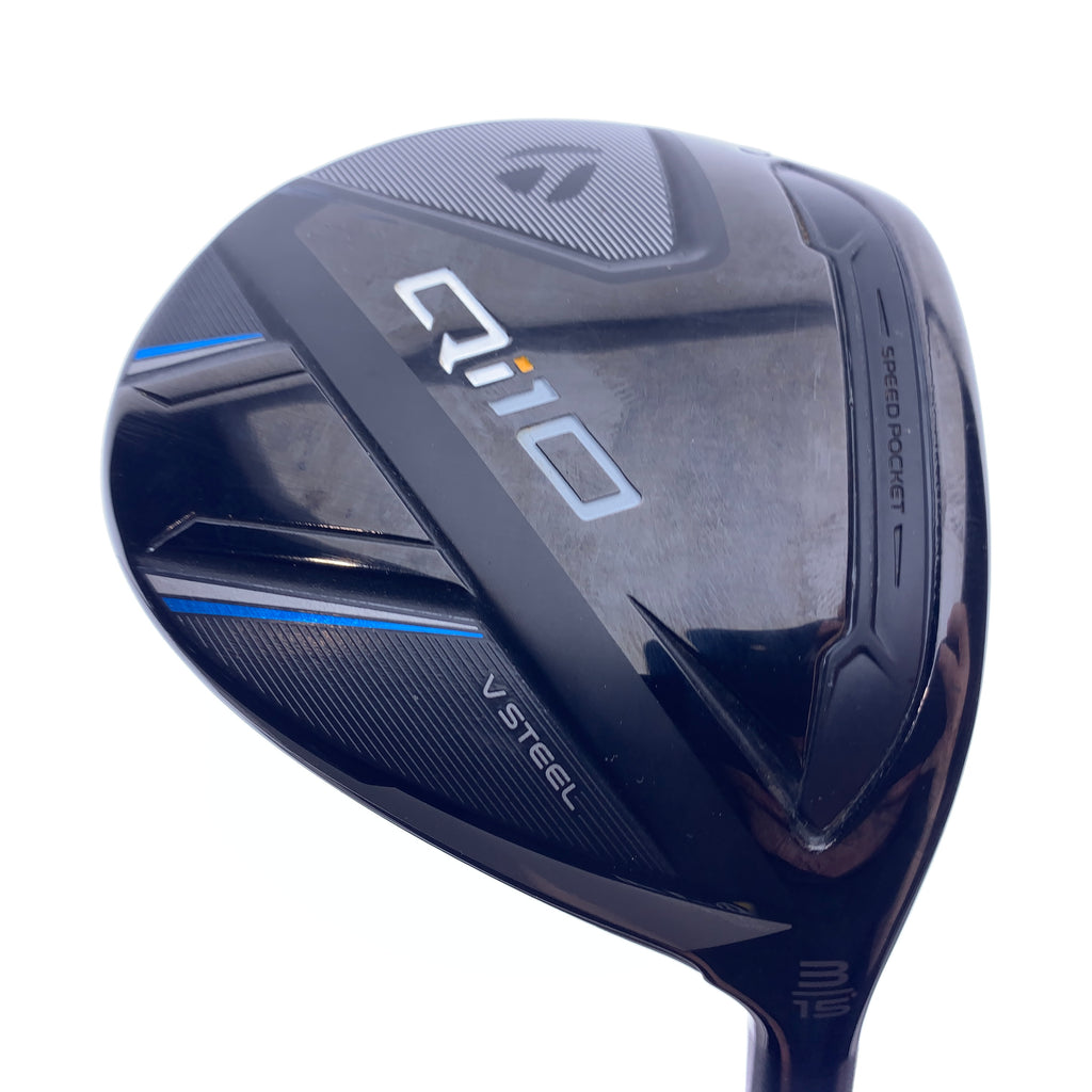 Used TaylorMade Qi10 3 Fairway Wood / 15.0 Degrees / Regular Flex
