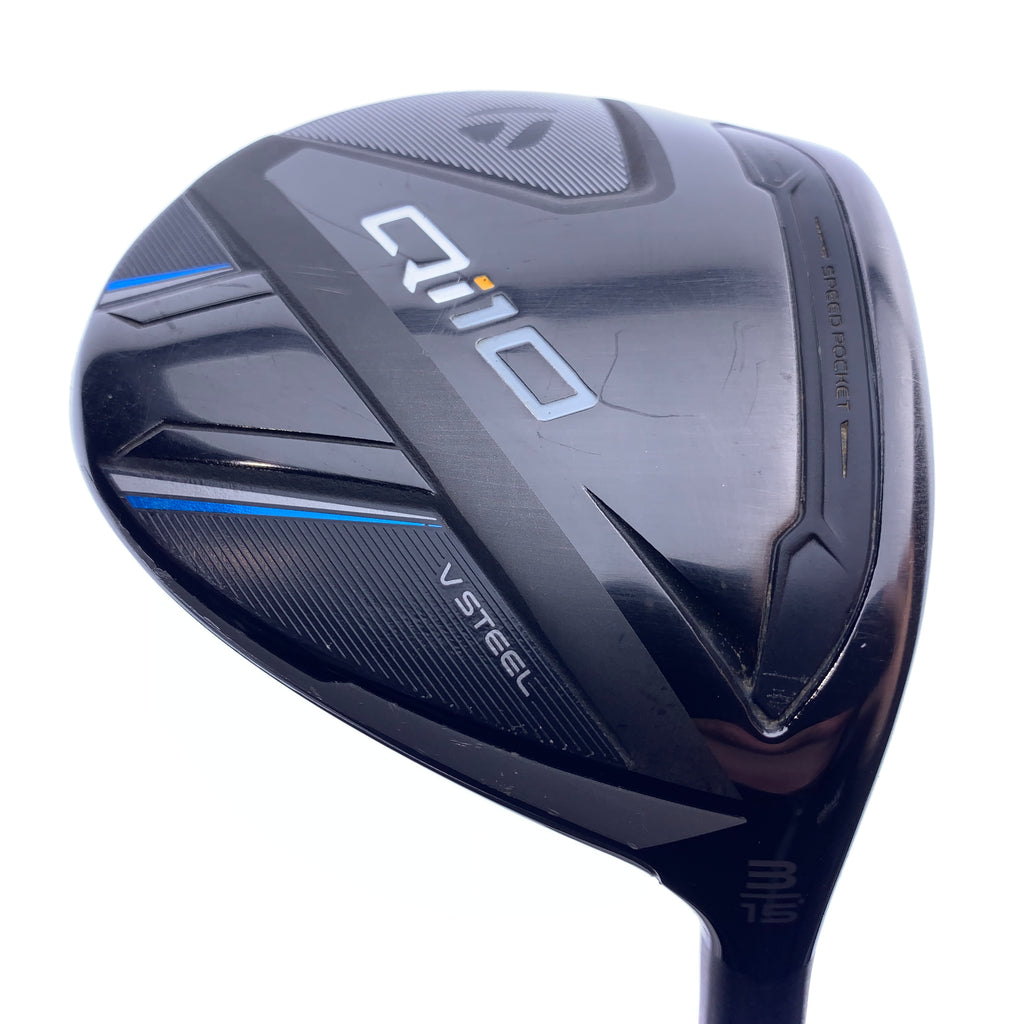 Used TaylorMade Qi10 3 Fairway Wood / 15.0 Degrees / Regular Flex