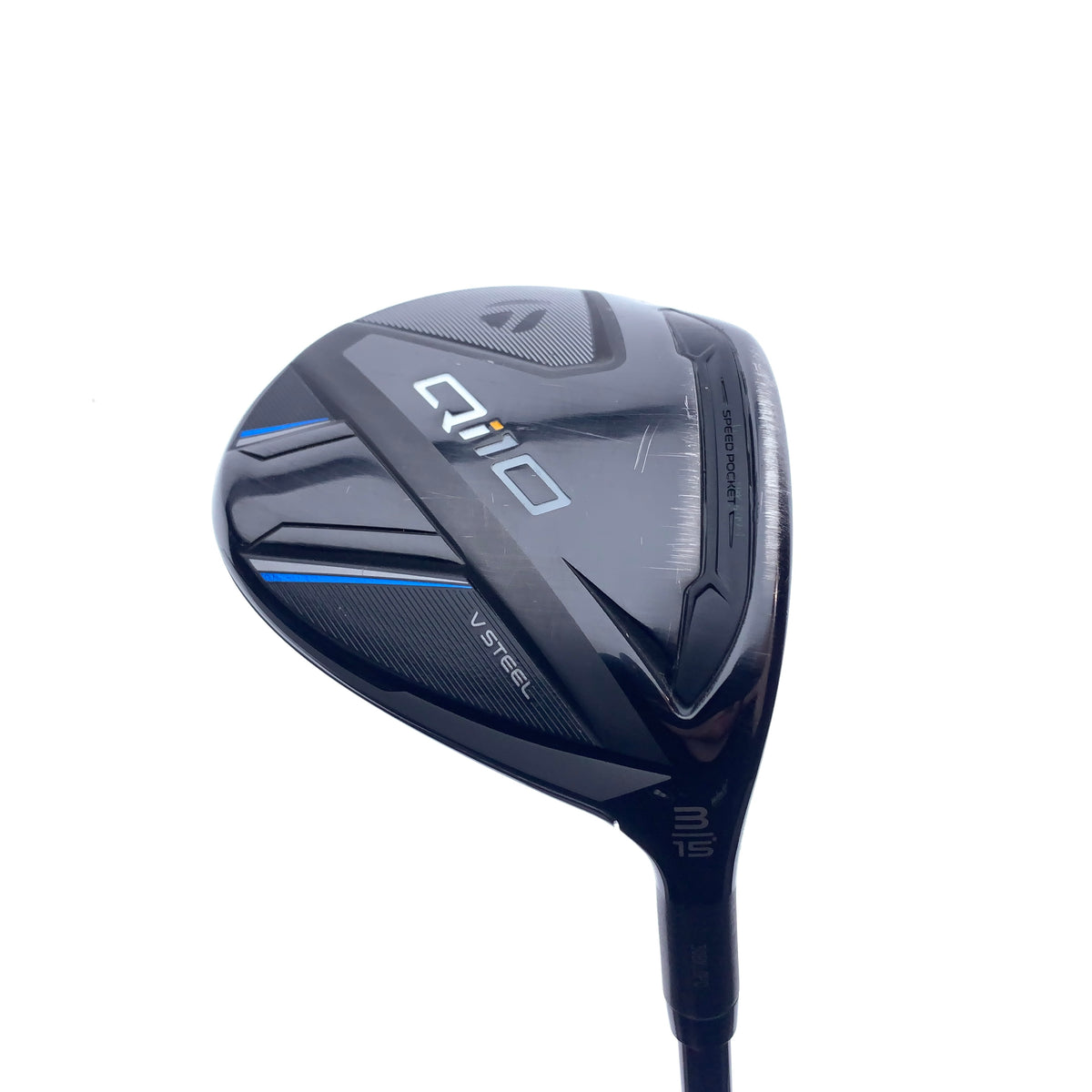 Used TaylorMade Qi10 3 Fairway Wood / 15.0 Degrees / Stiff Flex
