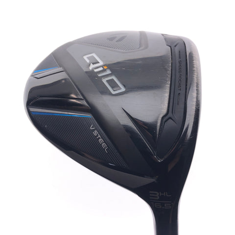 Used TaylorMade Qi10 3  HL Fairway Wood / 16.5 Degrees / A Flex