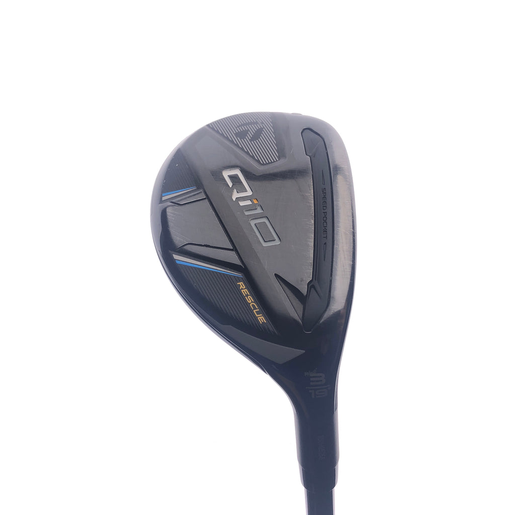 Used TaylorMade Qi10 3 Hybrid / 19 Degrees / Regular Flex