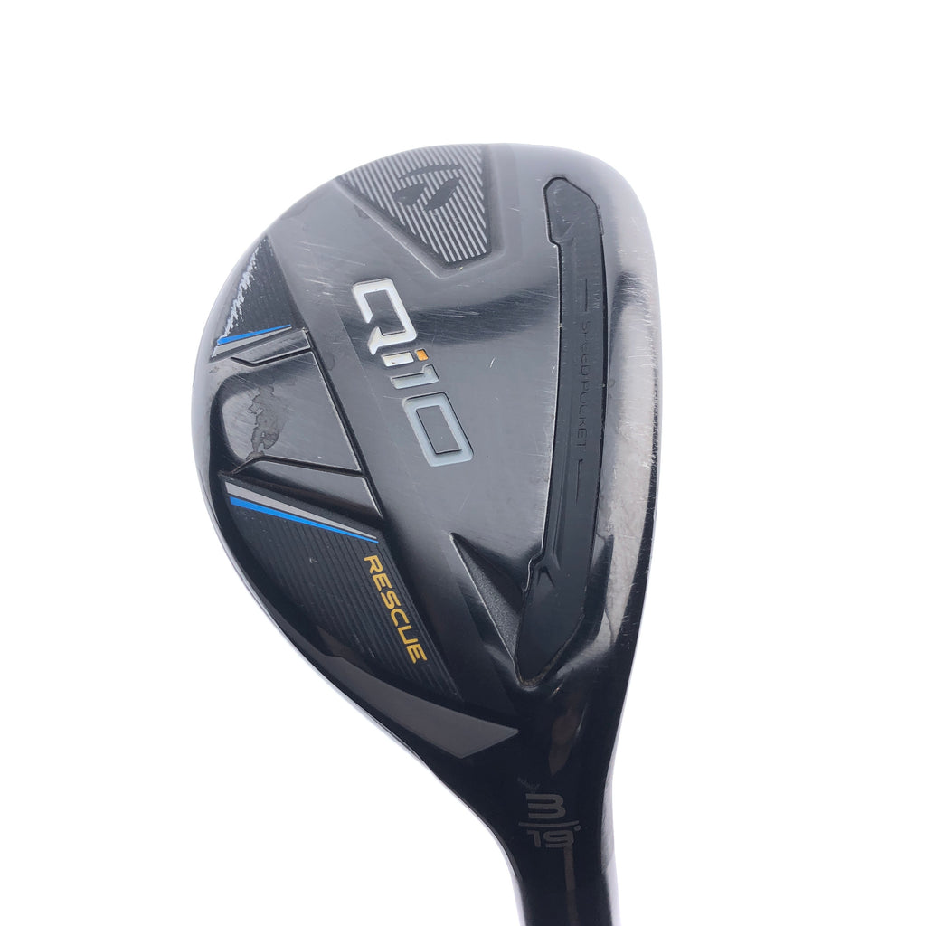 Used TaylorMade Qi10 3 Hybrid / 19 Degrees / Stiff Flex