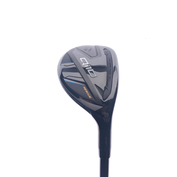 Used TaylorMade Qi10 3 Hybrid / 19 Degrees / Stiff Flex