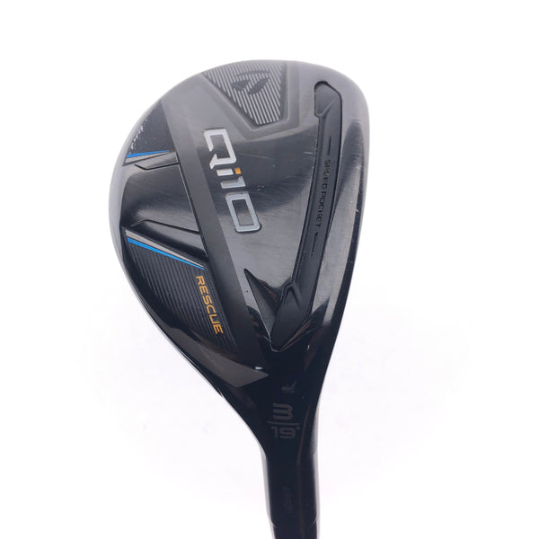 Used TaylorMade Qi10 3 Hybrid / 19 Degrees / Stiff Flex