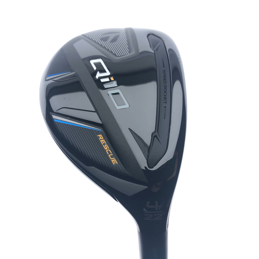 Used TaylorMade Qi10 4 Hybrid / 22 Degrees / A Flex