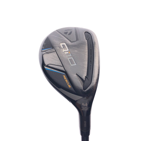 Used TaylorMade Qi10 4 Hybrid / 22 Degrees / A Flex