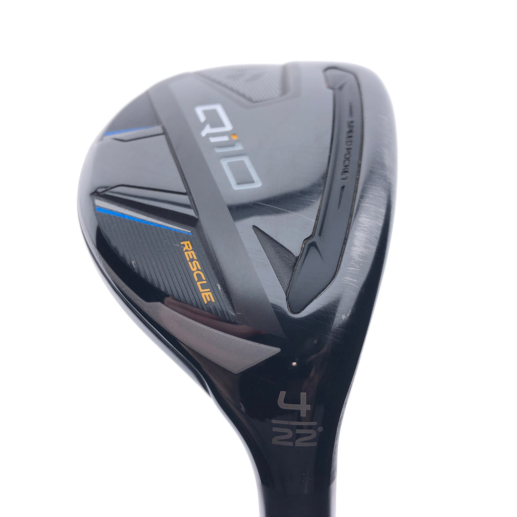 Used TaylorMade Qi10 4 Hybrid / 22 Degrees / Lite Flex