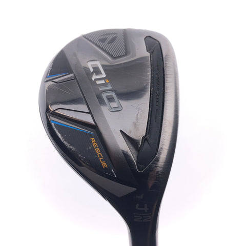 Used TaylorMade Qi10 4 Hybrid / 22 Degrees / Regular Flex