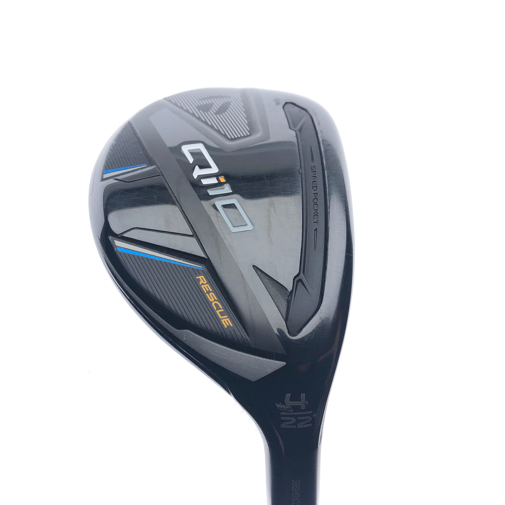 Used TaylorMade Qi10 4 Hybrid / 22 Degrees / Regular Flex