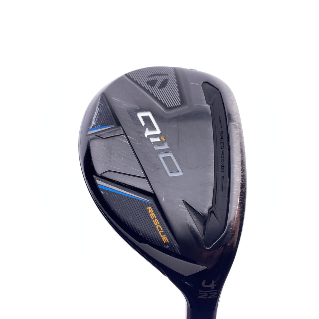 Used TaylorMade Qi10 4 Hybrid / 22 Degrees / Regular Flex