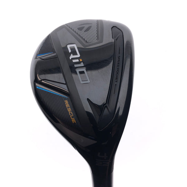 Used TaylorMade Qi10 4 Hybrid / 22 Degrees / Regular Flex