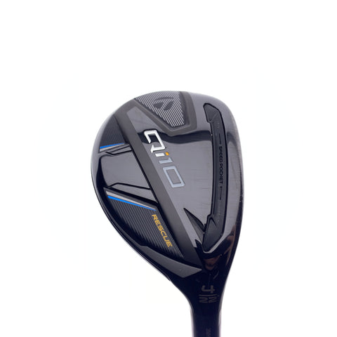 Used TaylorMade Qi10 4 Hybrid / 22 Degrees / Regular Flex