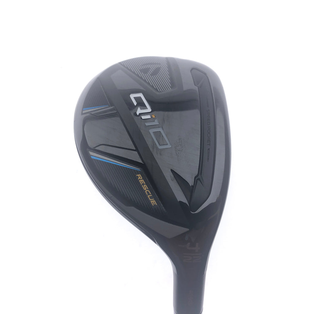 Used TaylorMade Qi10 4 Hybrid / 22 Degrees / Regular Flex